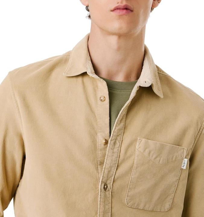 Actual product image Pepe Jeans Clayton Overhemd Met Lange Mouwen Groen L Man (L)