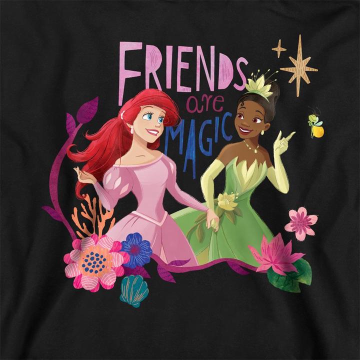 Produktbild Disney Princess Friends Are Magic Kapuzenpullover meliert (116)