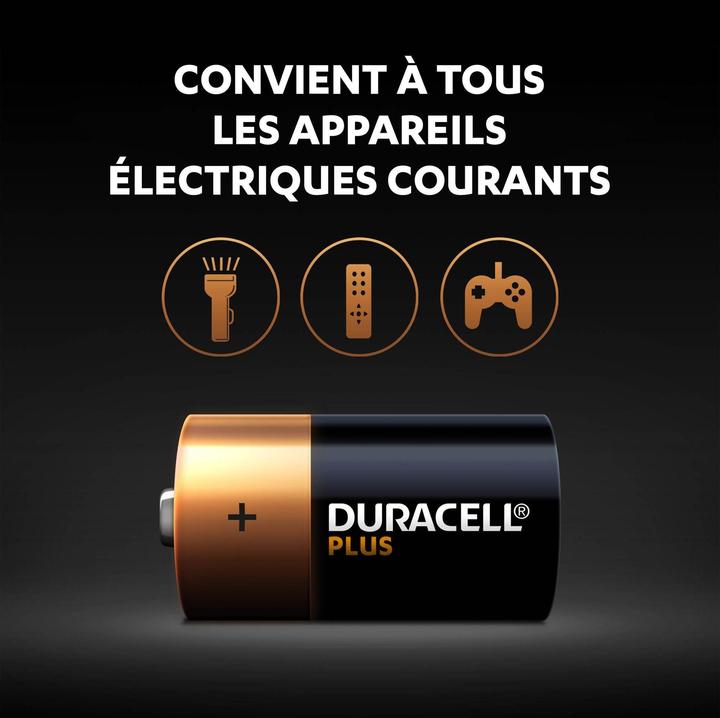 Image du produit Duracell Plus (2 pcs, D, 15000 mAh)