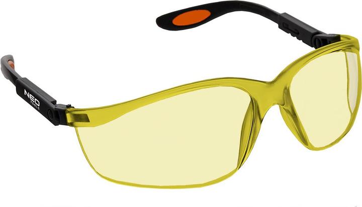 Produktbild Neo Schutzbrille, gelbe Gläser aus Polycarbonat (97-501)