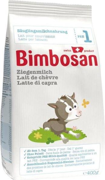 Actual product image Bimbosan Goat's milk 1 (400 g, from birth)