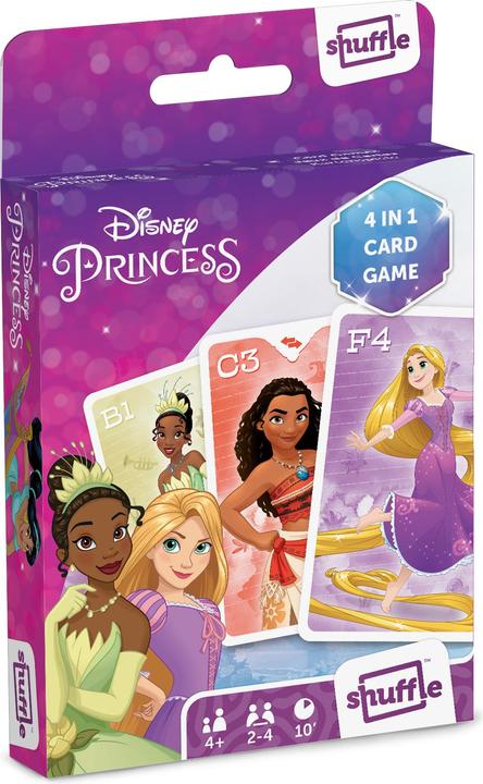 Immagine prodotto AGM Gioco di carte Disney Princess - 4 in 1 (Multilingue)