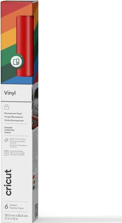 Produktbild Cricut Vinylfolie Premium Set Permanent, 30.5 x 30.5 cm