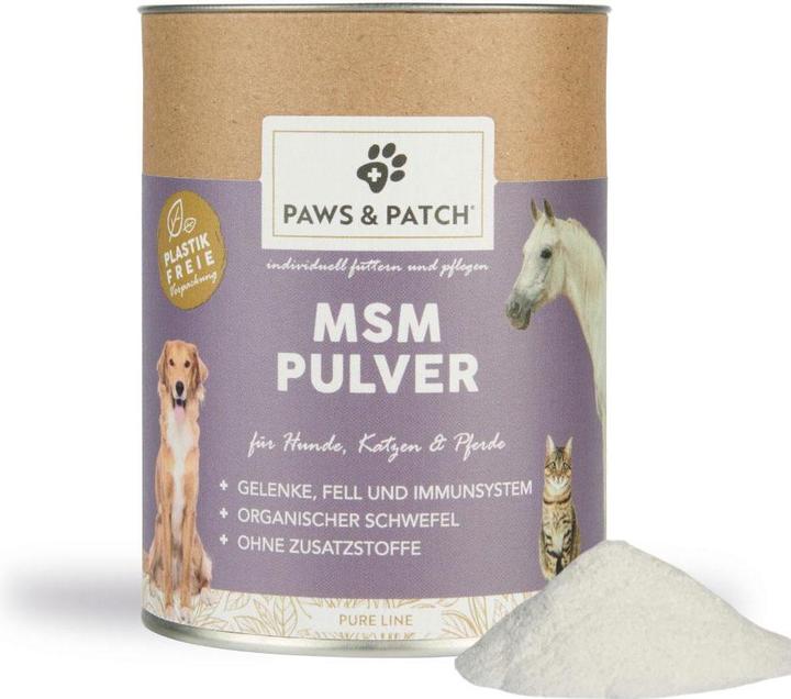 Actual product image Paws & Patch Paws and Patch MSM Powder Dogs/Cats/Horses (250g) (Adult, 1 pcs., 297 g)