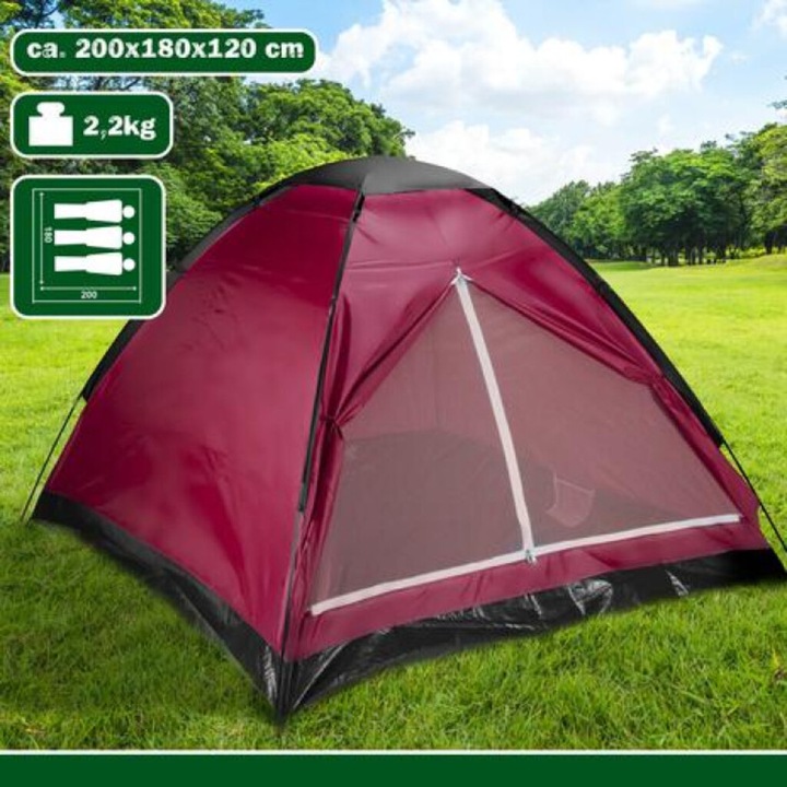 Productafbeelding Camp Active Koepeltent 3 pers. 200x180x120c (Koepeltent, 2.20 kg, 3 personen)
