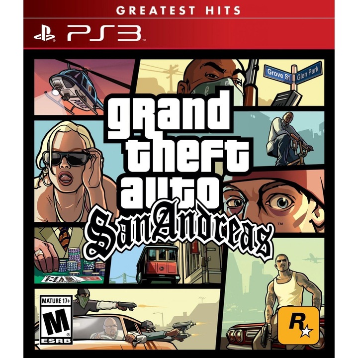 Produktbild Rockstar Take-Two Interactive Grand Theft Auto: San Andreas Standard Englisch PlayStation 3 (PS3)