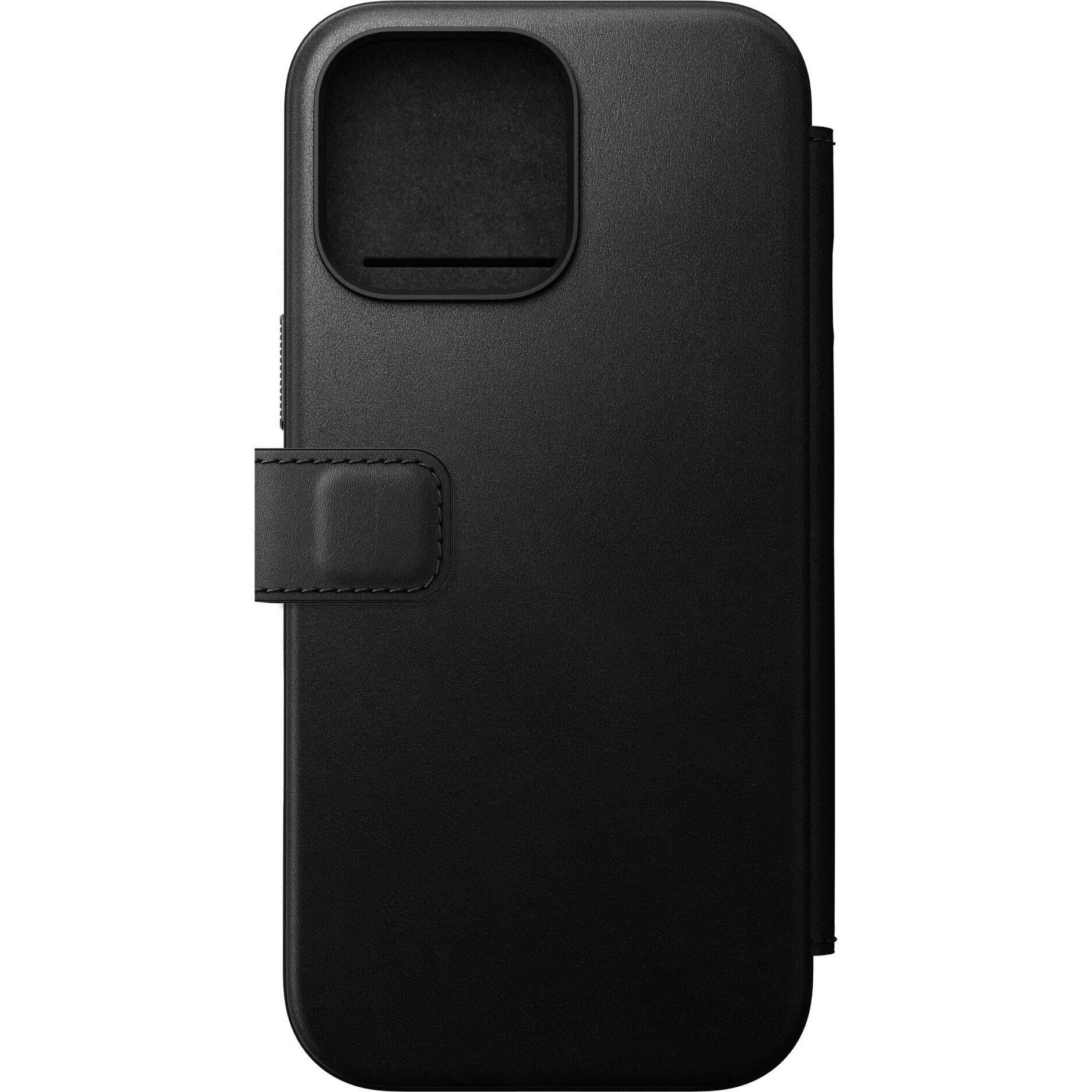 Thumbnail - Nomad Modern Leather Folio (Apple iPhone 16 Pro Max), Smartphone Hülle, Schwarz