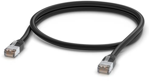 Actual product image Ubiquiti UACC-CABLE-PATCH-OUTDOOR-1M-BK - Patch Cable outdoor, 1 m, black (S/UTP, CAT5e, 1 m)