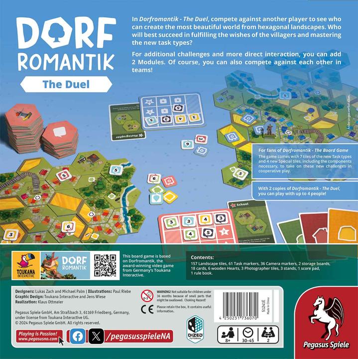 Pegasus Spiele 51241E Village Romance - The Duel Pegasus Spiele 51241E Village Romance - The Duel