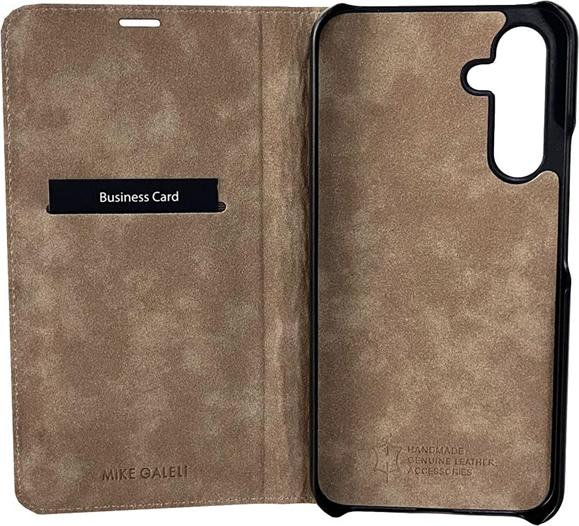 Produktbild Mike Galeli Book-Cover Echtleder Marc strawberry cream (Samsung Galaxy A34 5G)