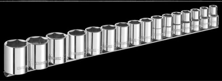 Image du produit Expert by Facom 16 PIECE 1/2 SOCKET SET (10 mm, 11 mm, 12 mm, 13 mm, 14 mm, 15 mm, 16 mm, 17 mm, 18 mm, 19 mm, 21 mm, 22 mm, 24 mm, 27 mm, 30 mm, 32 mm)