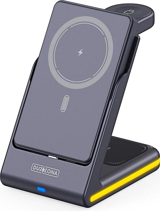 Duzzona W24 Series 5-in-1 Wireless Charger with Powerbank 5000mAh