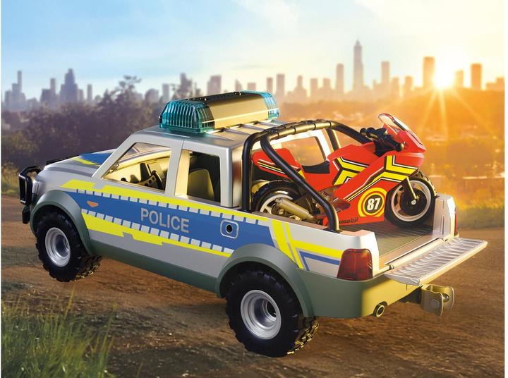 Produktbild Playmobil 71875 Verfolgungsjagd mit Polizei Pick-Up (71875, Playmobil Action Heroes)