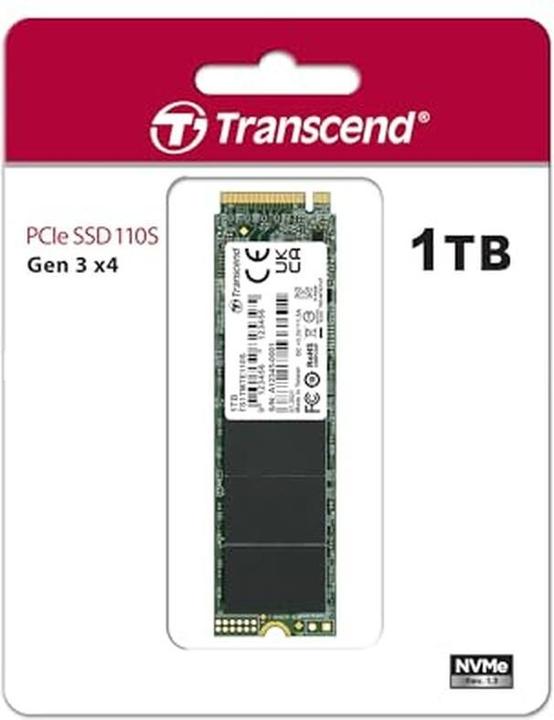 Actual product image Transcend 110S (1000 GB, M.2 2280)
