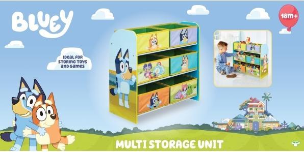 Actual product image Bluey børne reol