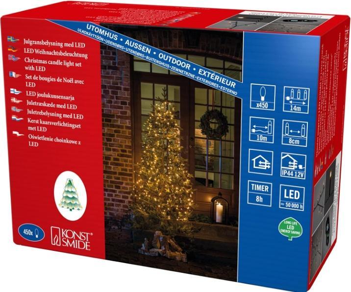 Produktbild Konstsmide Baummantel mit Ring (4 m)