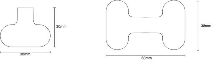 Actual product image SpeaKa Professional Kabelmarkierungen, oval, mit Klettverschluss, 10 St