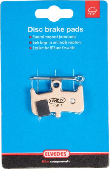 Produktbild Elvedes Disc-Pad gesintert (Hayes, Sintermetall)