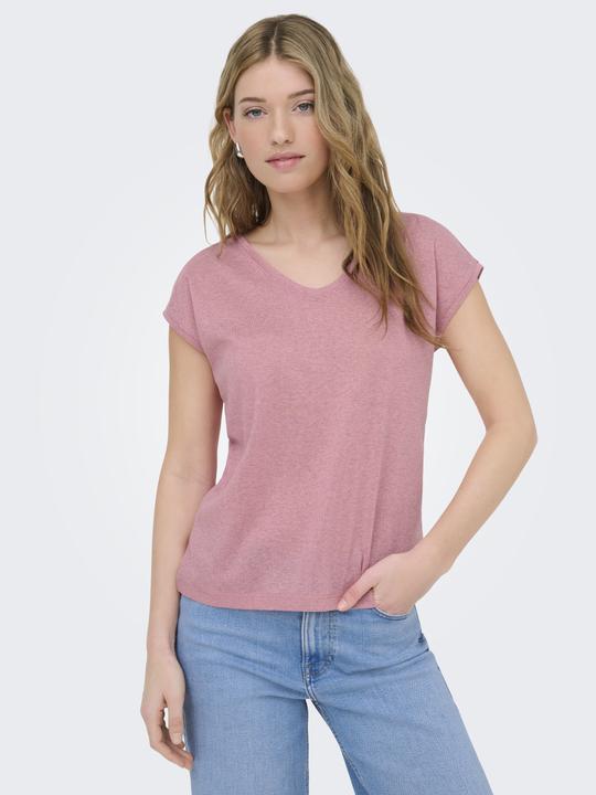 Immagine prodotto Only Onlsilvery S/S V Neck Lurex Top Jrs Noos (M)