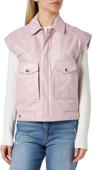 Actual product image Pinko Ecate Leather Vest (S)