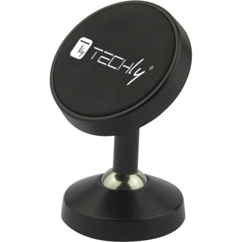 Thumbnail - Techly Autohalterung mit magnetischem Halter, Smartphone Halterung, Schwarz