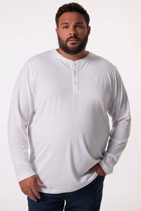 Image du produit Men+ Henley, Basic, Langarm, Rundhals (L)