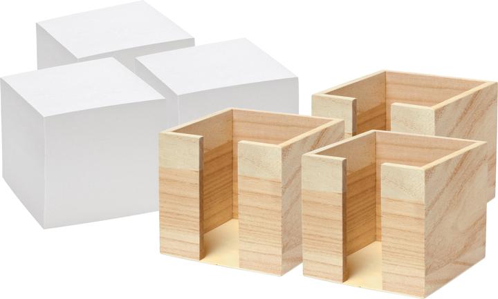 Image du produit VBS Porte-bloc-notes avec bloc-notes, Porte-bloc-notes, Organiser son bureau avec un bloc-notes,...