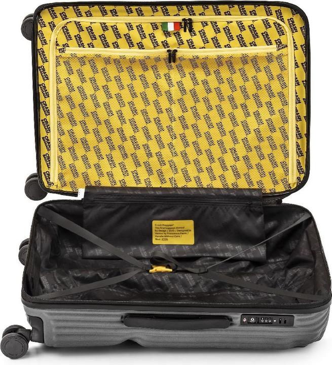 Produktbild Crash baggage STRIPE - Medium Trolley, Smoke (66 l)