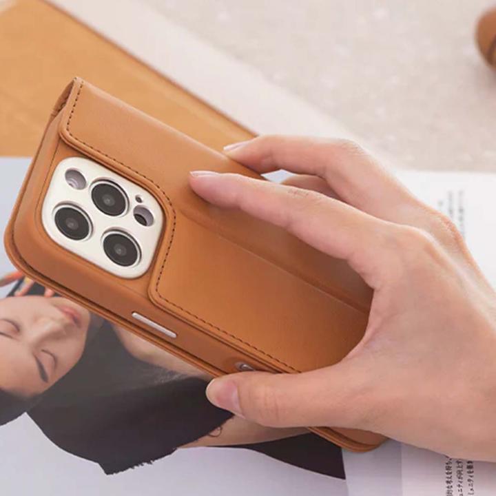 Produktbild Moshi iPhone 16 Pro Max Case Leder, MagSafe (Apple iPhone 16 Pro Max)