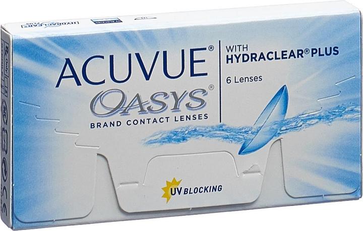 Produktbild Acuvue Oasys (-2, 2-Wochen Linse, 6 Stück, Sphärisch)