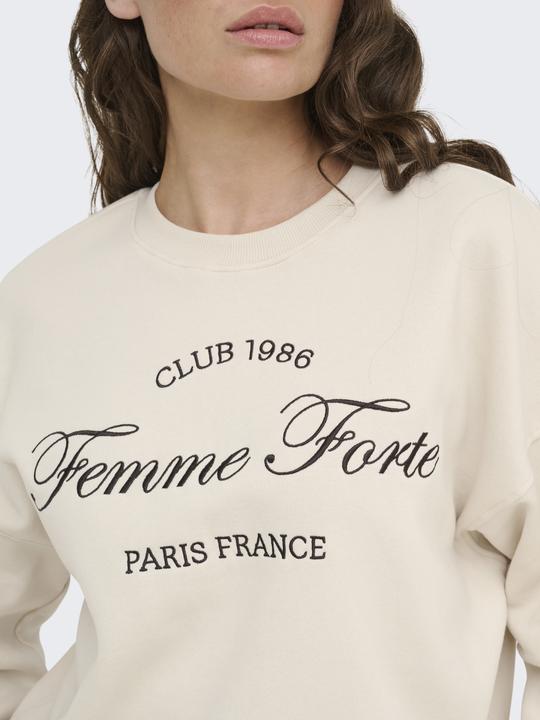 Produktbild JdY Jdymesa Life L/S O-Nk Emb Sweat Jrs Noos (M)