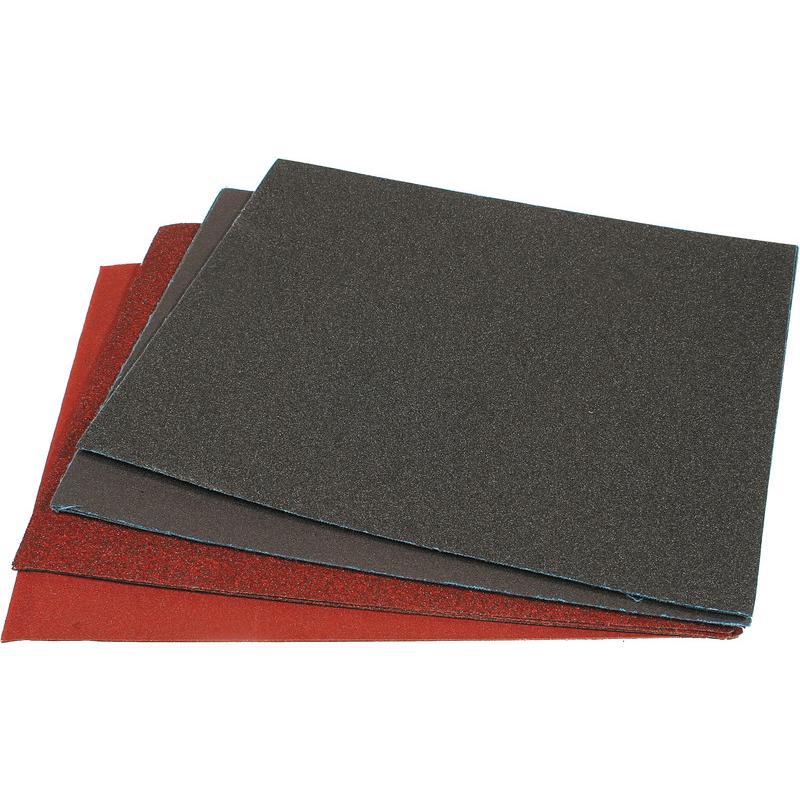 kwb, Schleifmittel, Handschleifpapier-Set (P60, P80, P20)