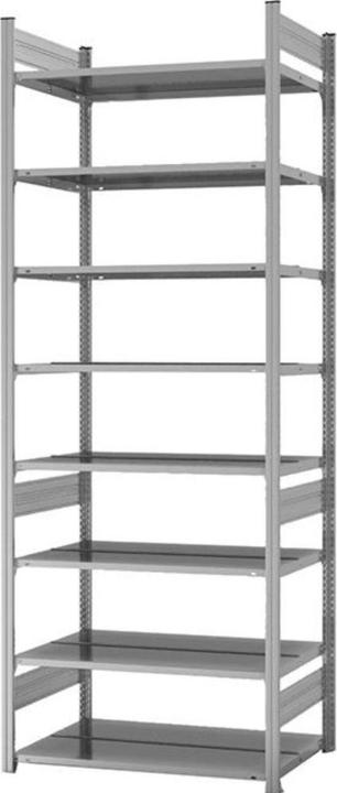 Actual product image Hofe Boltless filing shelving, galvanised