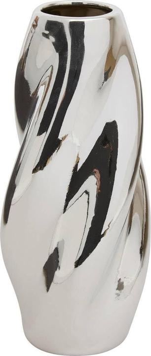 Immagine prodotto Atmosphera Vase Twisted 210138, 28 cm, silver
