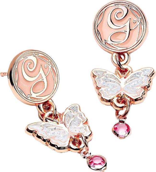 Immagine prodotto Wicked Glinda Placcato in Oro Rosa Farfalla Orecchini Pendenti (100% materiale sintetico)