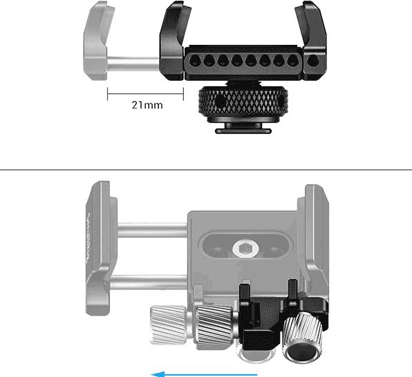 Actual product image SmallRig Universal SSD Holder