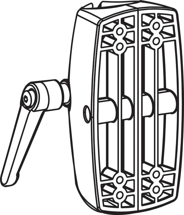 Produktbild Ergotron 1-1/2" Pole-Mount Brackets, Large Clamp, 1,4 kg