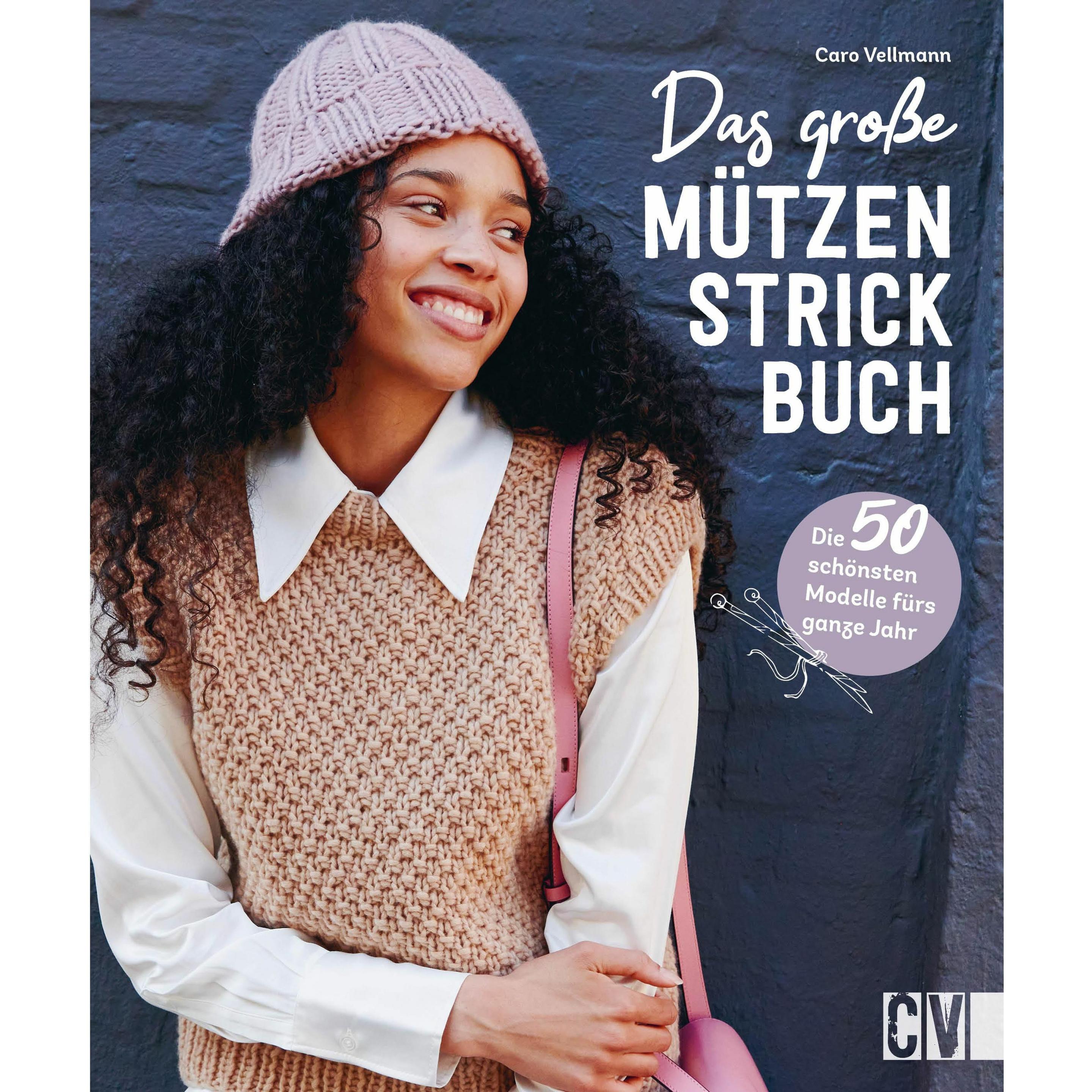 Thumbnail - Das grosse Mützen-Strickbuch, Ratgeber von Caro Vellmann
