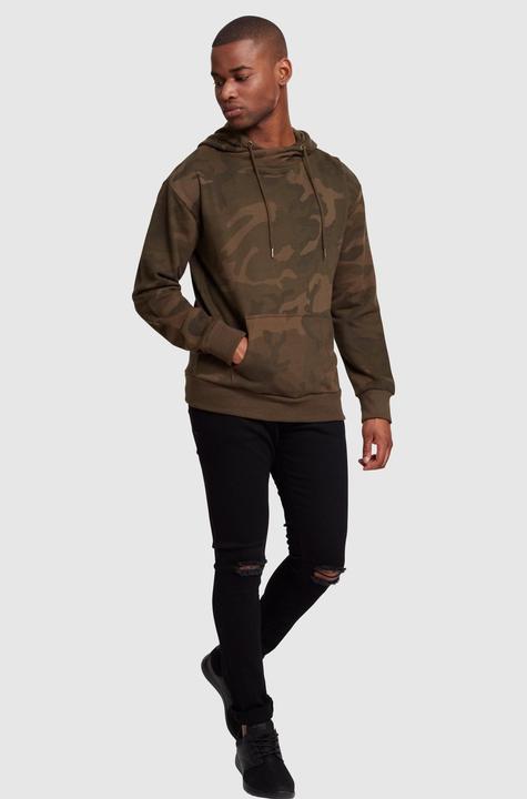 Immagine prodotto Urban Classics Felpa con cappuccio a collo alto (S)