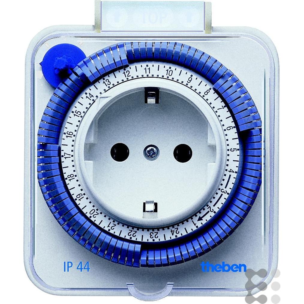 Theben, Zeitschaltuhr, Plug-In Time Switches, 026, IP44 (CEE 7/3)