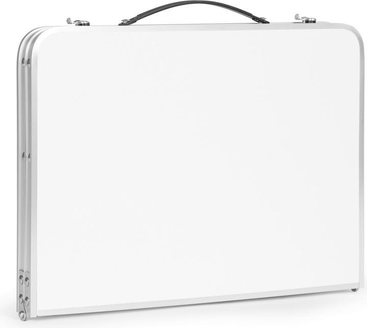 Produktbild MultiGarden Kleiner Camping-Picknicktisch klappbar 60x40 cm Weiss