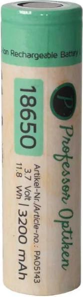Produktbild Professor Optiken Accu Lilo 18650 (3200 mAh)