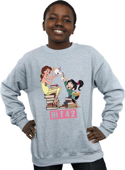 Produktbild Disney Wreck It Ralph Belle And Vanellope Sweatshirt Jungen (140, 146)