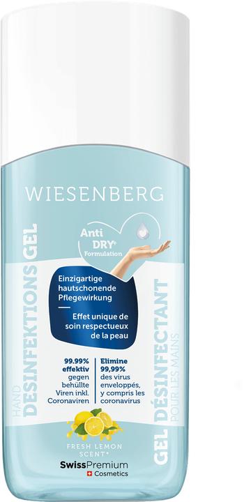 Produktbild Wiesenberg Hand Desinfektionsgel Fresh Lemon Gel (50 ml)