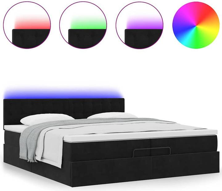 Produktbild vidaXL Ottoman-Bett (200 x 200 cm)