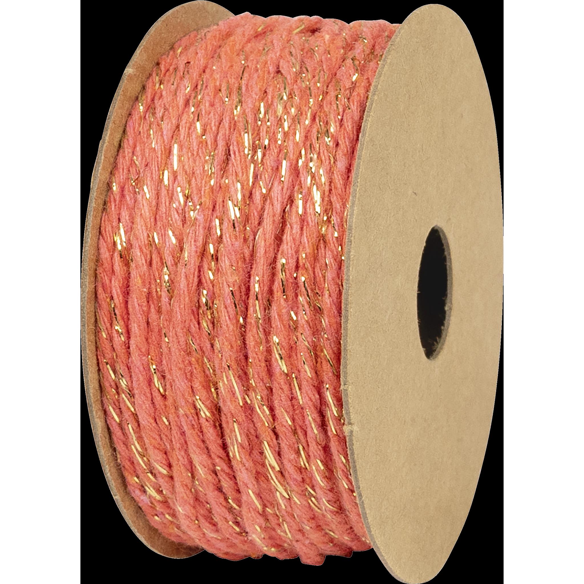 Stewo, Geschenkverpackung, Geschenkband Cotton 258341922 pink 2mmx10mm (Geschenkband)