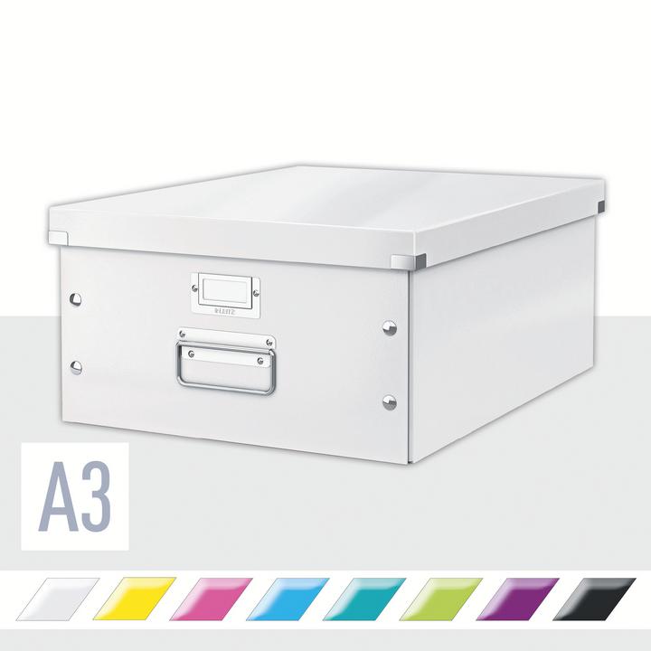 Image du produit Leitz Boîte de stockage WOW Click & Store (A3)