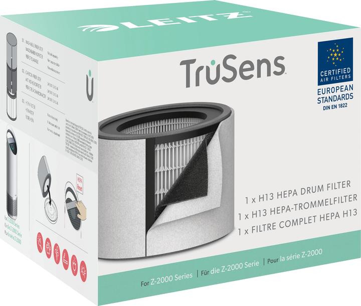 Leitz Vervangings 3-in-1 H13 HEPA filter voor TruSens Z-2000 (1 x)
