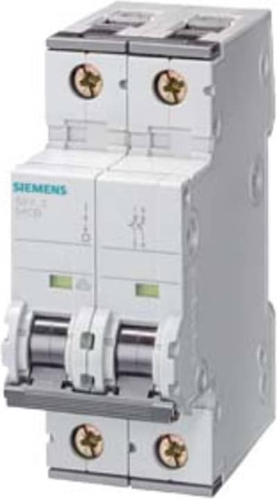 Actual product image Siemens SIEM 5SY5206-7 Circuit breaker C 6A 2p