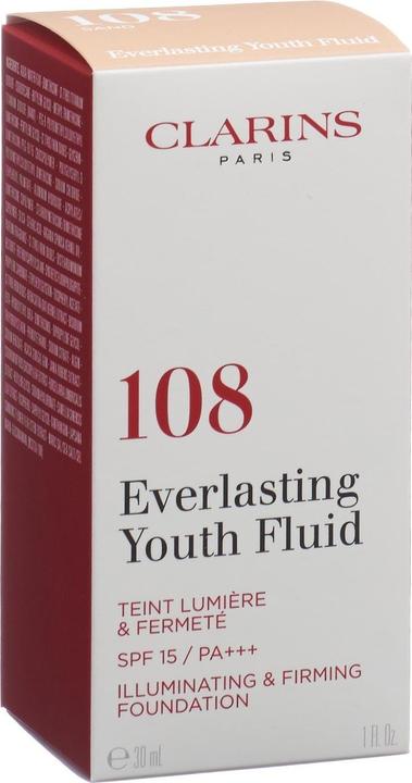 Image du produit Clarins Fluide jeunesse Everlasting - Sand 108 (108 Sable)
